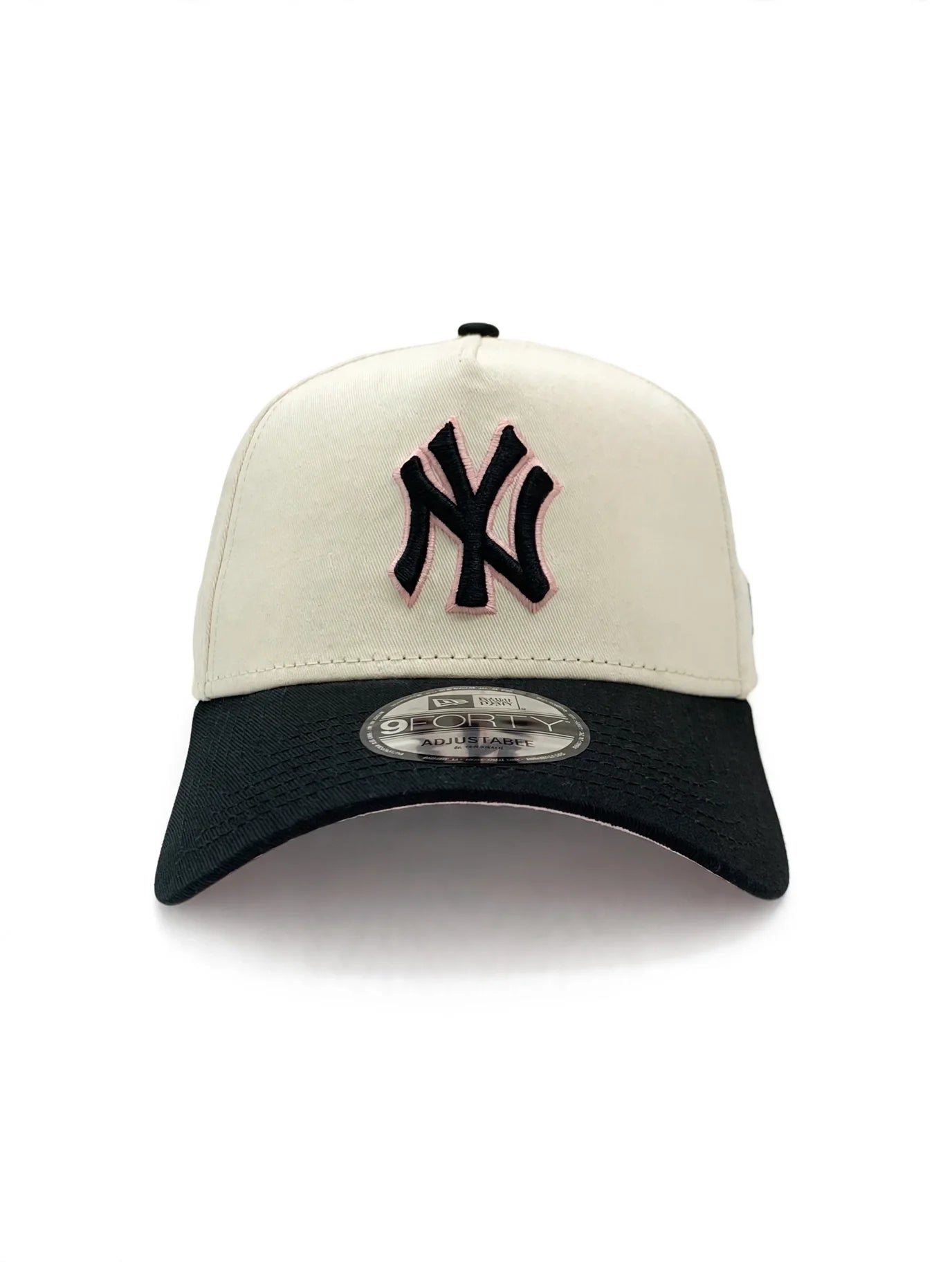 New Era 9Forty A-Frame MLB Best Of Archive New York Yankees Chrome/Black/Pink