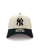 New Era 9Forty A-Frame MLB Best Of Archive New York Yankees Chrome/Black/Pink