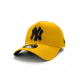 New Era 9Forty A-Frame MLB Black Leather APQ New York Yankees Yellow
