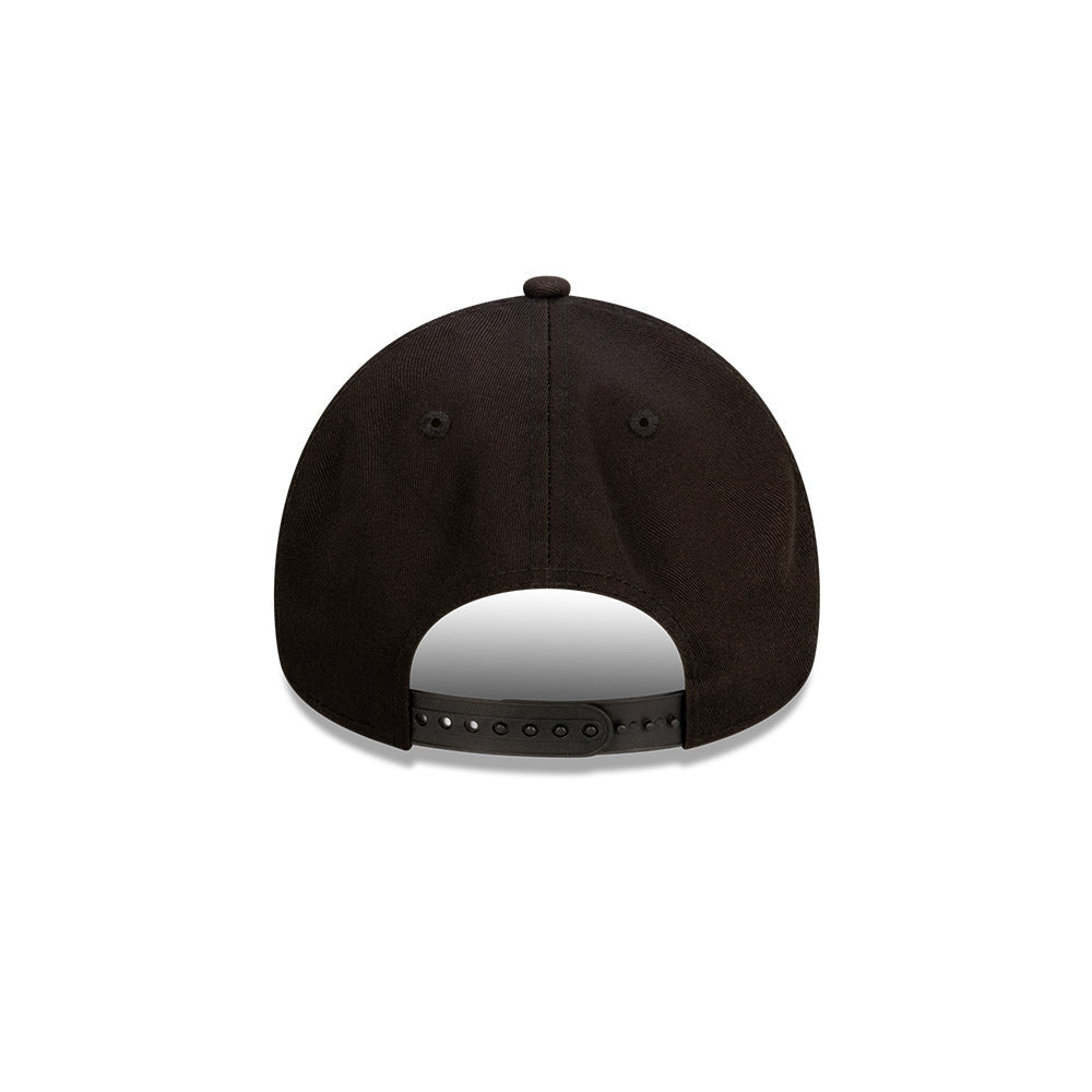 New Era 9Forty A-Frame MLB Black On Black Los Angeles Dodgers