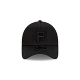 New Era 9Forty A-Frame MLB Black On Black Pittsburgh Pirates