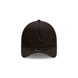 New Era 9Forty A-Frame MLB Black On Black New York Yankees
