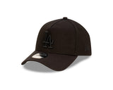 New Era 9Forty A-Frame MLB Blackout Los Angeles Dodgers