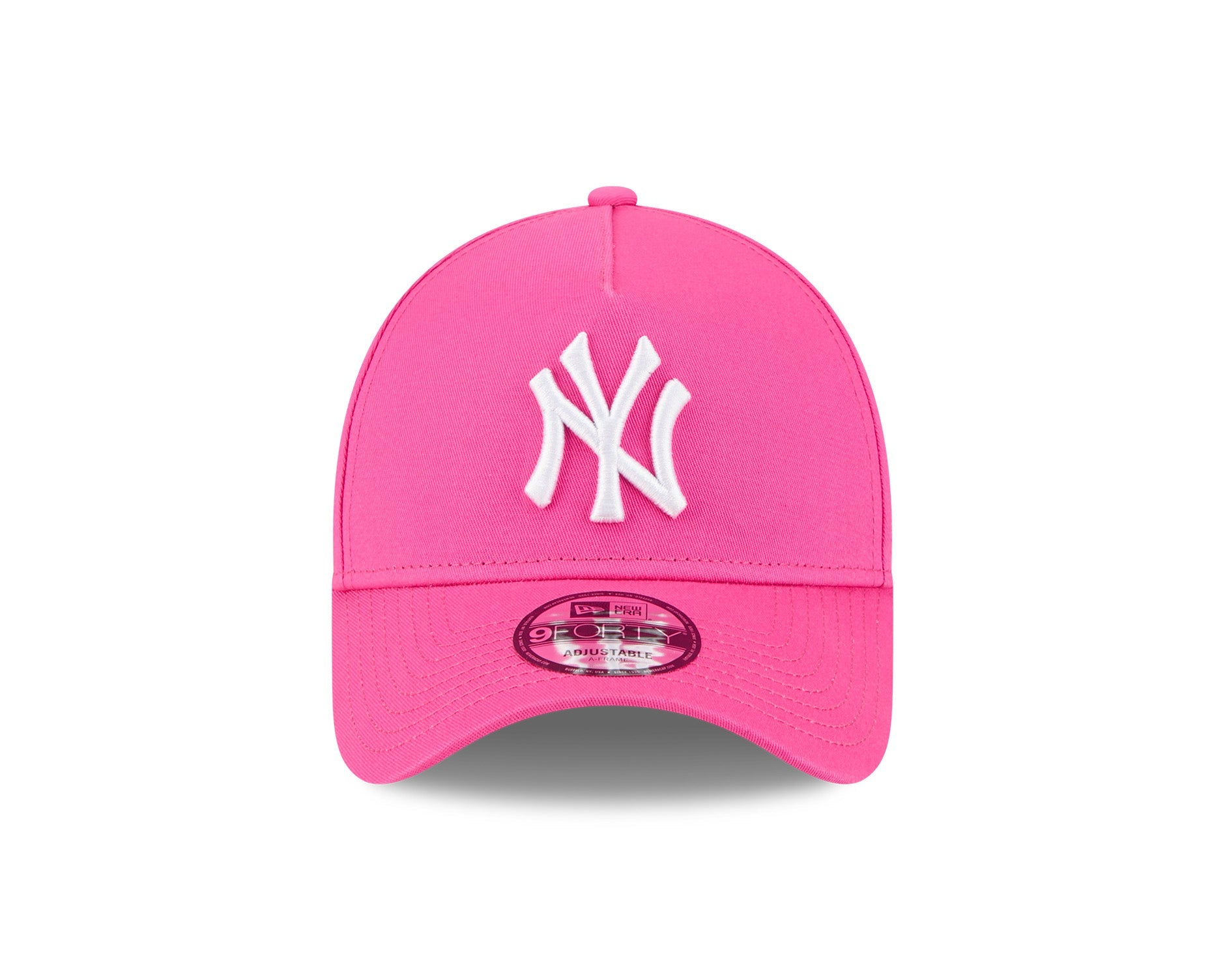 New Era 9Forty A-Frame MLB Burst Pink New York Yankees
