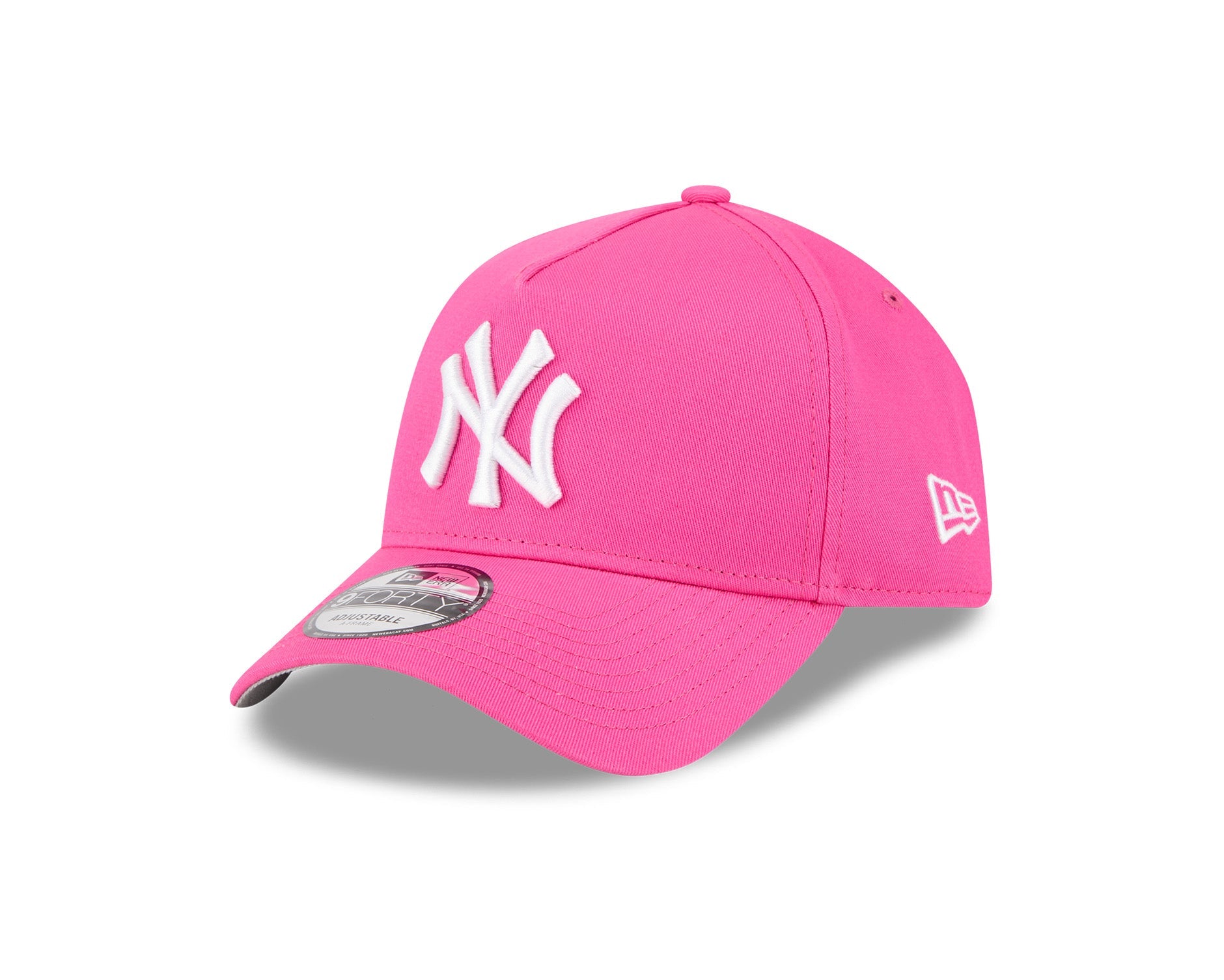 New Era 9Forty A-Frame MLB Burst Pink New York Yankees