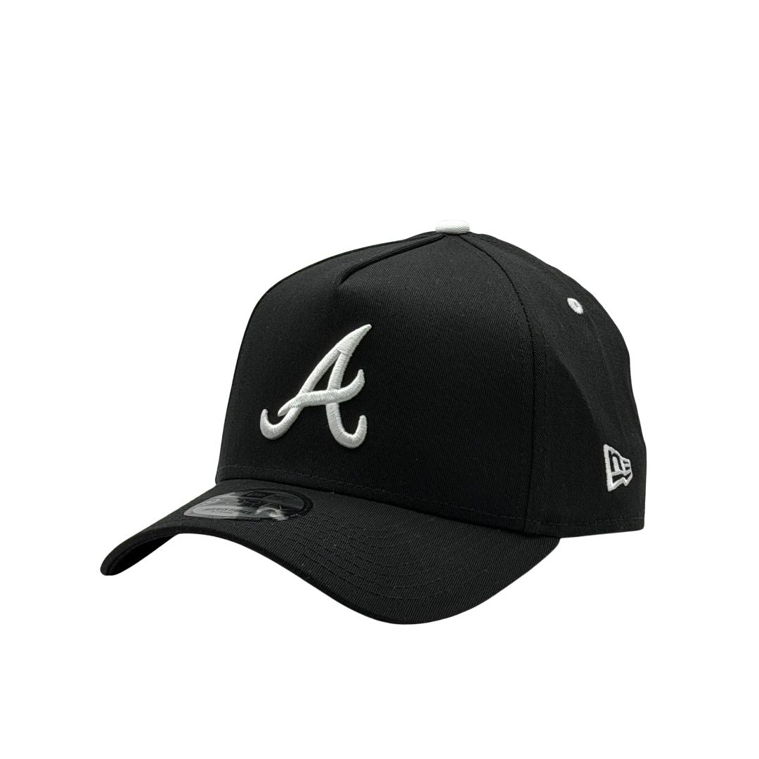 New Era 9Forty A-Frame MLB BW Atlanta Braves Black