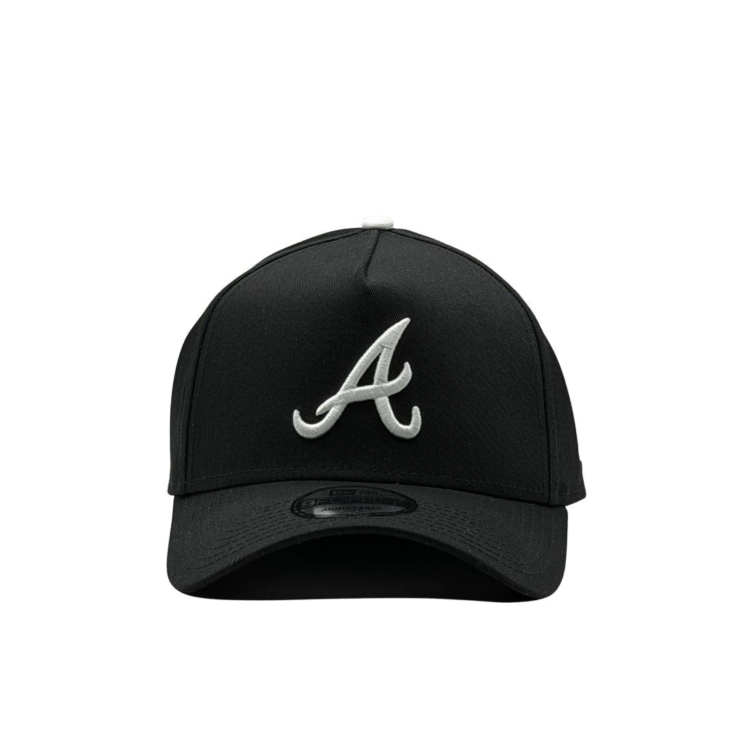 New Era 9Forty A-Frame MLB BW Atlanta Braves Black