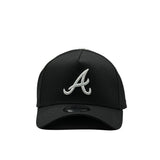 New Era 9Forty A-Frame MLB BW Atlanta Braves Black