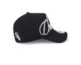 New Era 9Forty A-Frame MLB Calligraphic Chicago White Sox Black