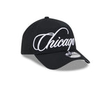 New Era 9Forty A-Frame MLB Calligraphic Chicago White Sox Black