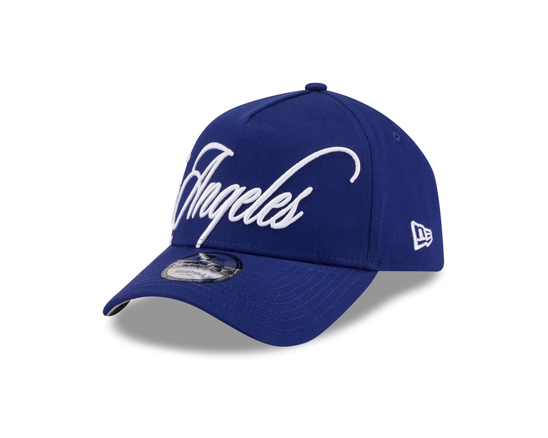 New Era 9Forty A-Frame MLB Calligraphic Los Angeles Dodgers Royal