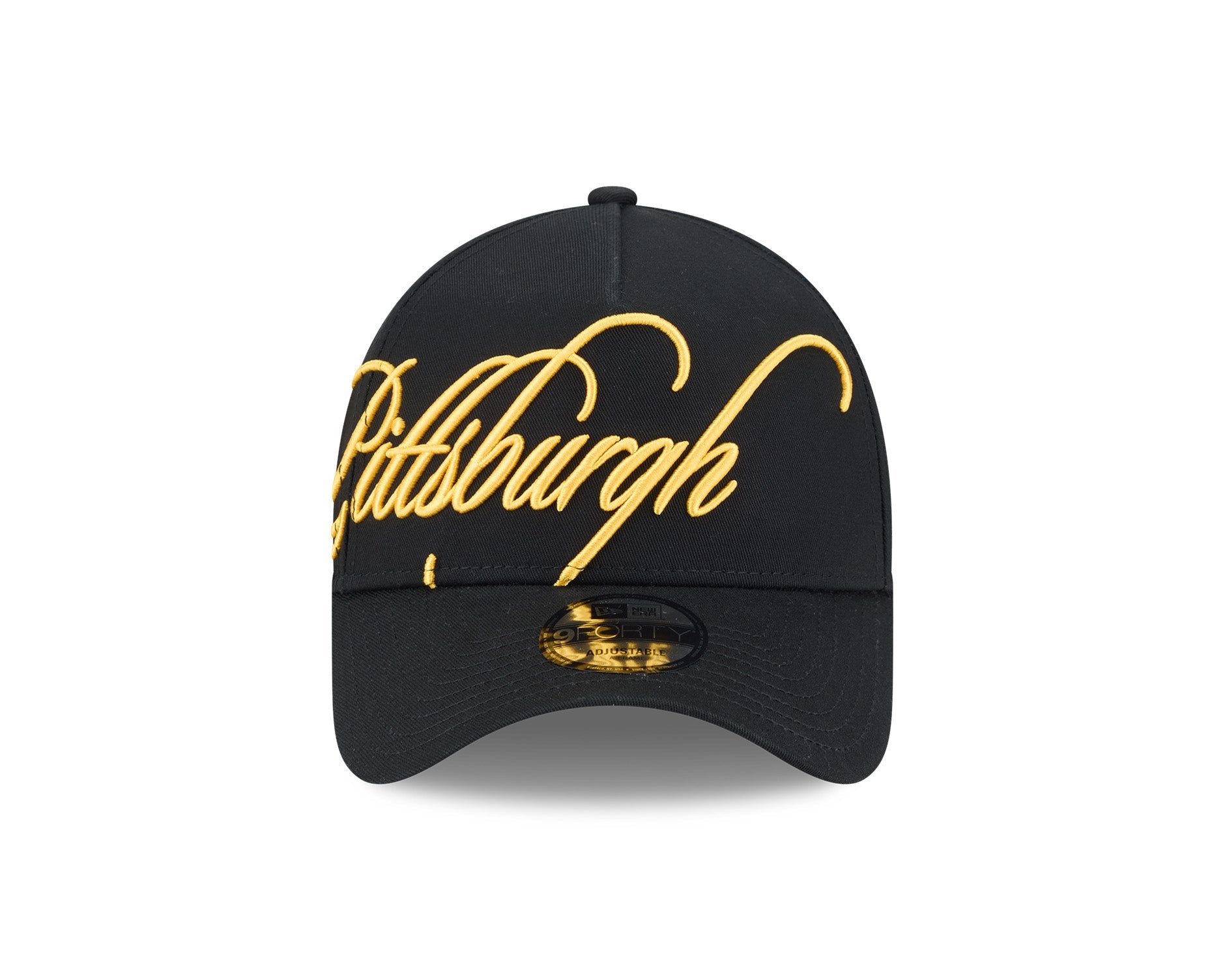 New Era 9Forty A-Frame MLB Calligraphic Pittsburgh Pirates Black