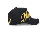 New Era 9Forty A-Frame MLB Calligraphic Pittsburgh Pirates Black