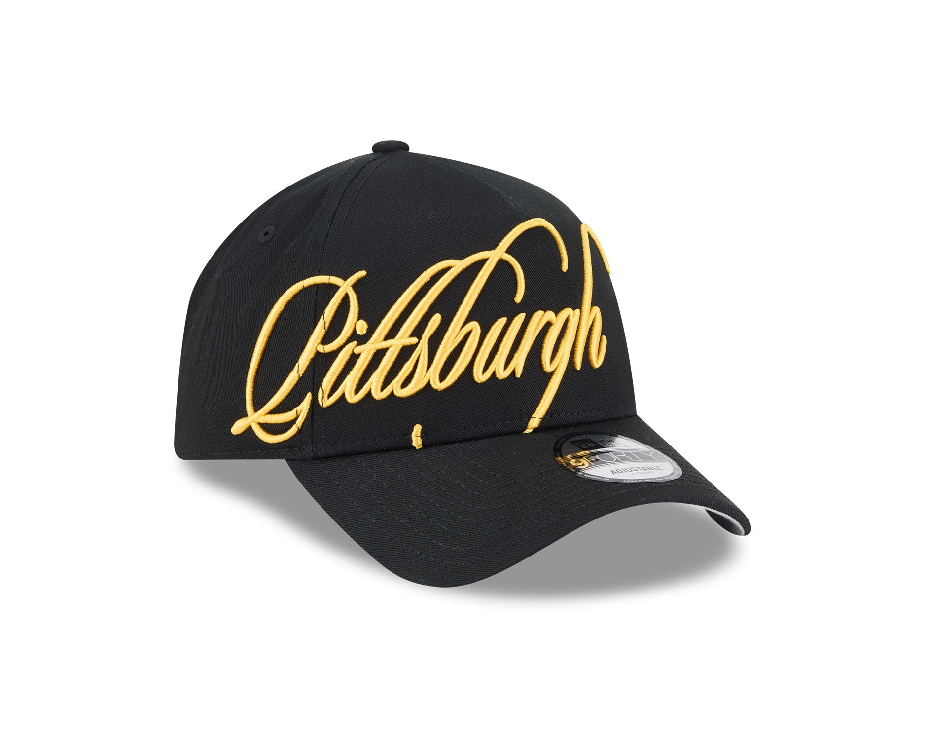 New Era 9Forty A-Frame MLB Calligraphic Pittsburgh Pirates Black