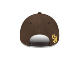 New Era 9Forty A-Frame MLB Calligraphic San Diego Padres Brown