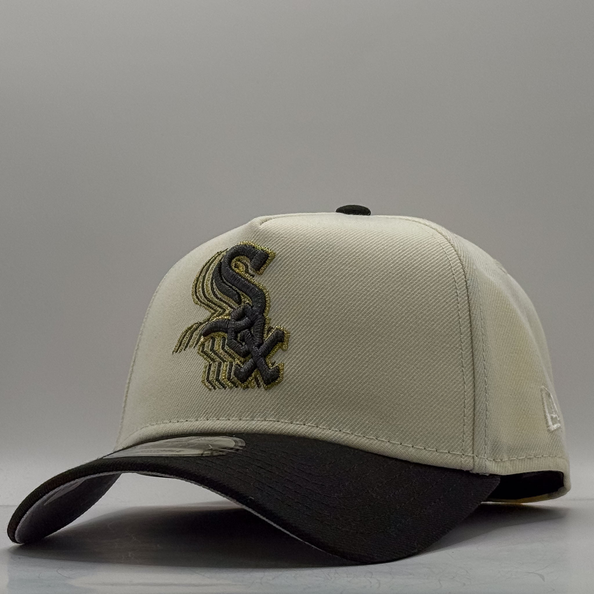New Era 9Forty A-Frame MLB Cascade World Series Chicago White Sox Chrome/Black