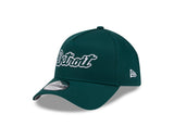 New Era 9Forty A-Frame MLB Chainstitch Script Detroit Tigers Dark Green