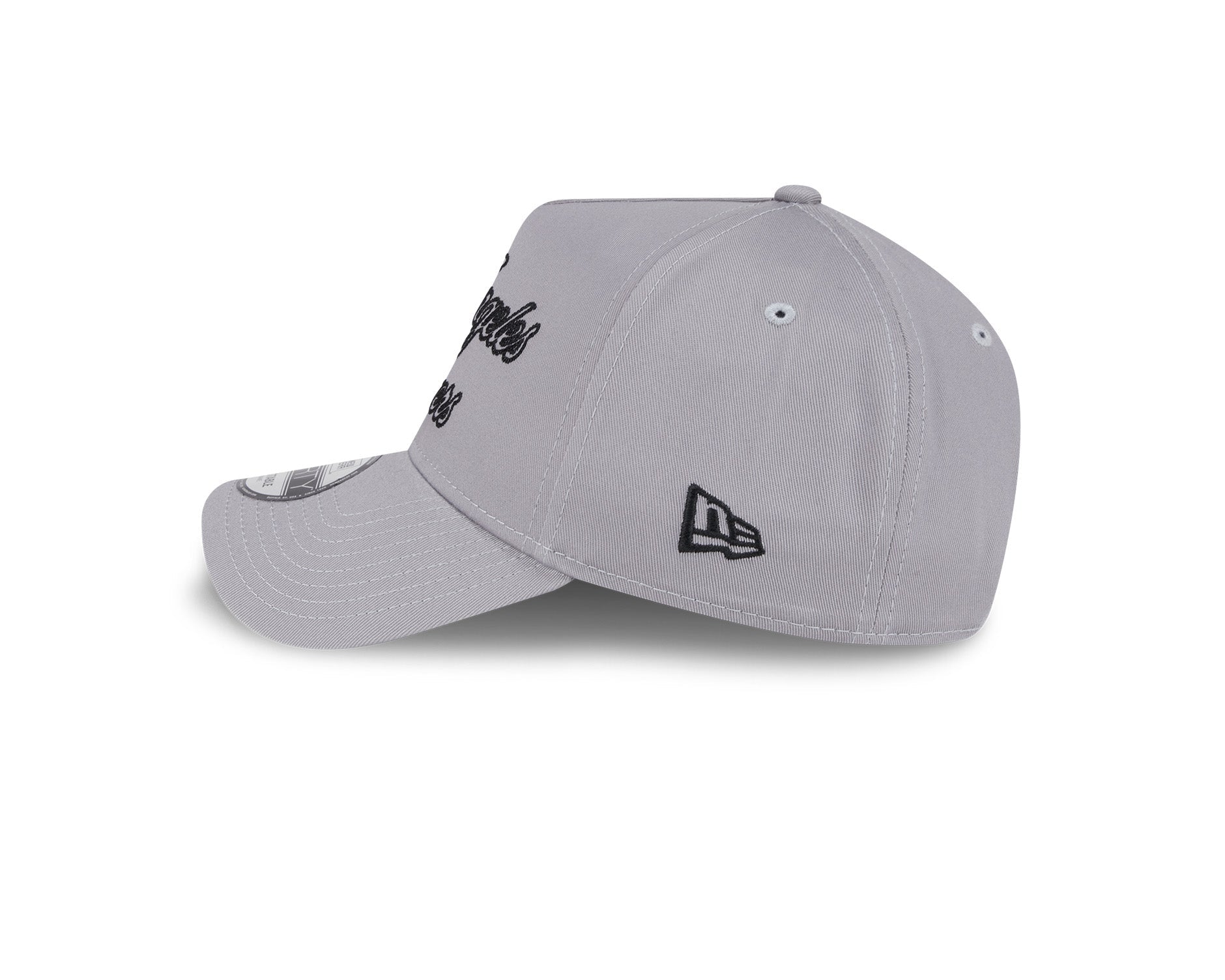 New Era 9Forty A-Frame MLB Chainstitch Script Los Angeles Dodgers Graphite