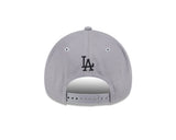 New Era 9Forty A-Frame MLB Chainstitch Script Los Angeles Dodgers Graphite