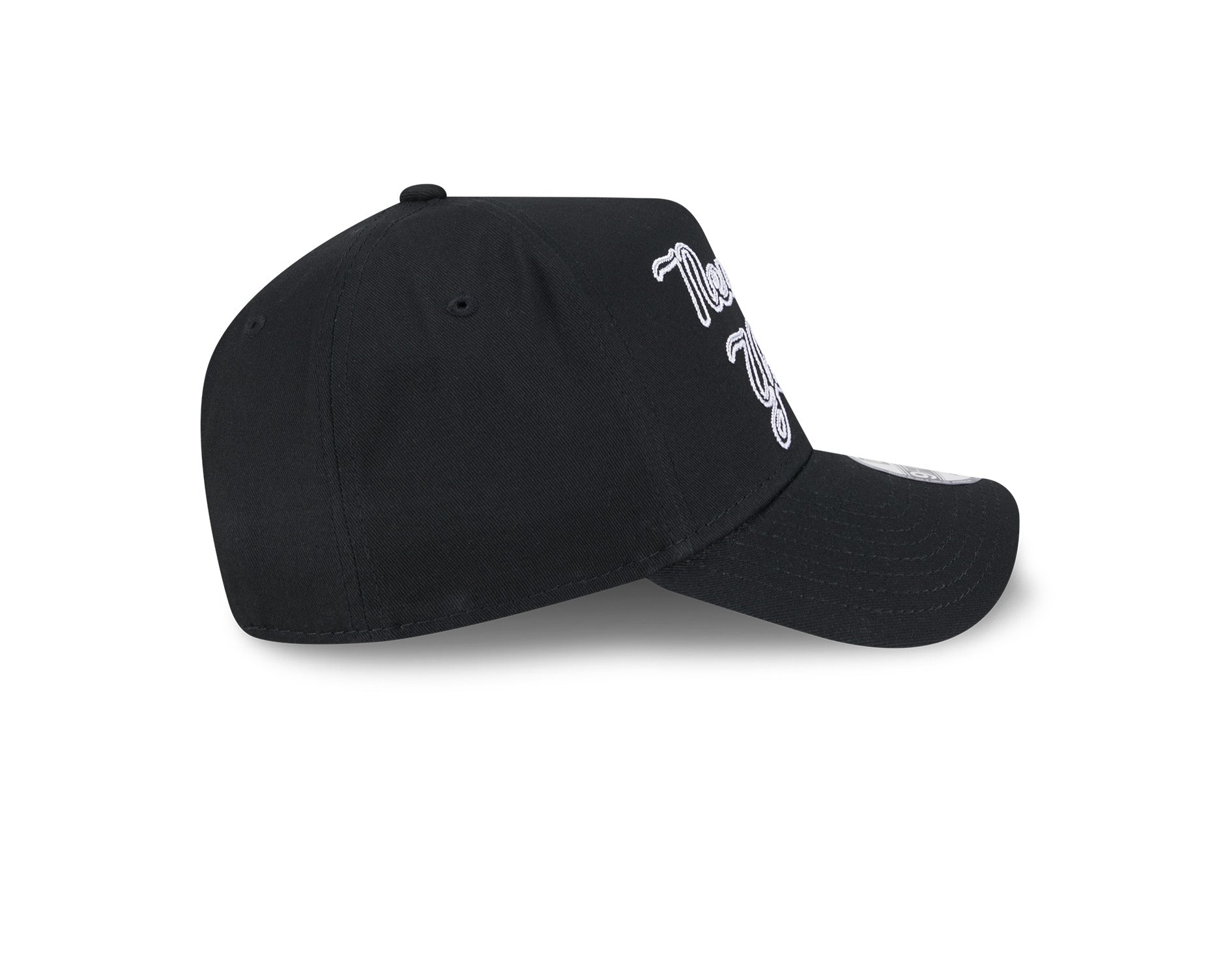 New Era 9Forty A-Frame MLB Chainstitch Script New York Yankees Black