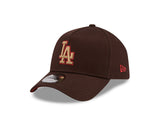 New Era 9Forty A-Frame MLB Choc Cherry Los Angeles Dodgers