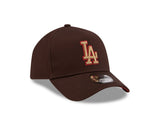 New Era 9Forty A-Frame MLB Choc Cherry Los Angeles Dodgers