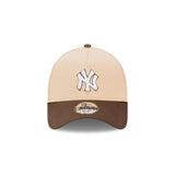 New Era 9Forty A-Frame MLB Choc Oat New York Yankees