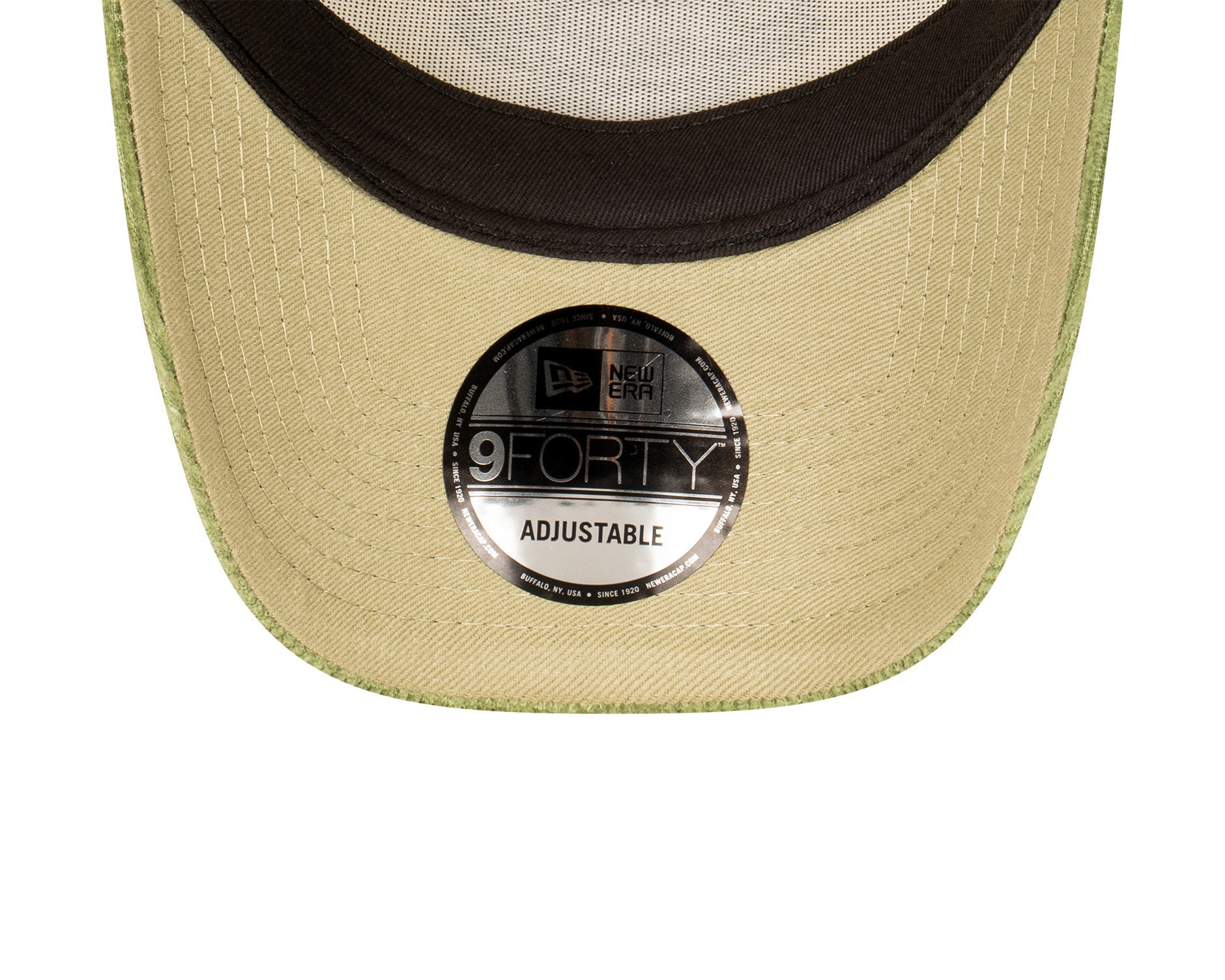 New Era 9Forty A-Frame MLB Chrome Cord Los Angeles Dodgers Chrome White/Olive