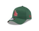 New Era 9Forty A-Frame MLB Cilantro Metallic Los Angeles Dodgers