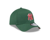 New Era 9Forty A-Frame MLB Cilantro Metallic New York Yankees