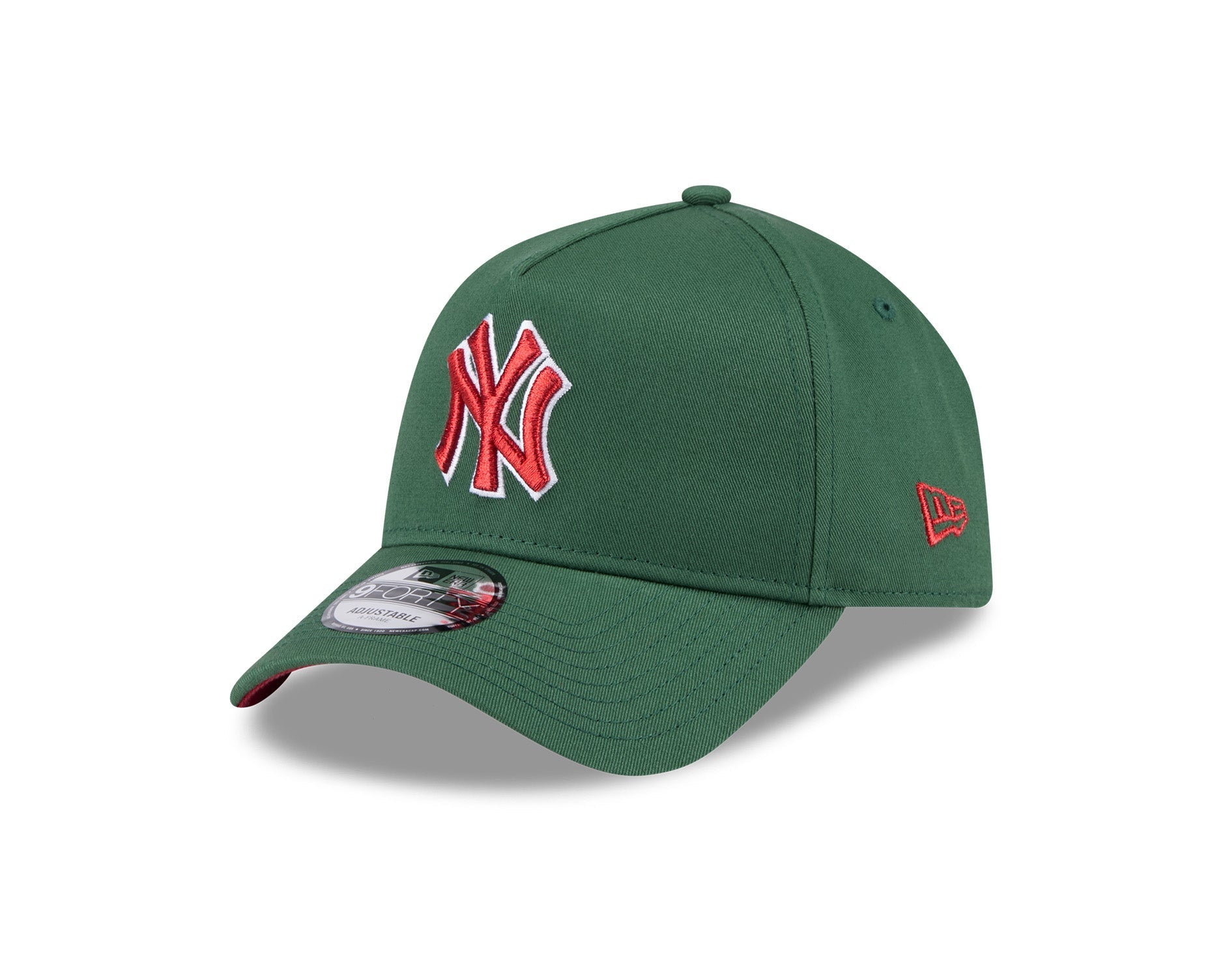 New Era 9Forty A-Frame MLB Cilantro Metallic New York Yankees