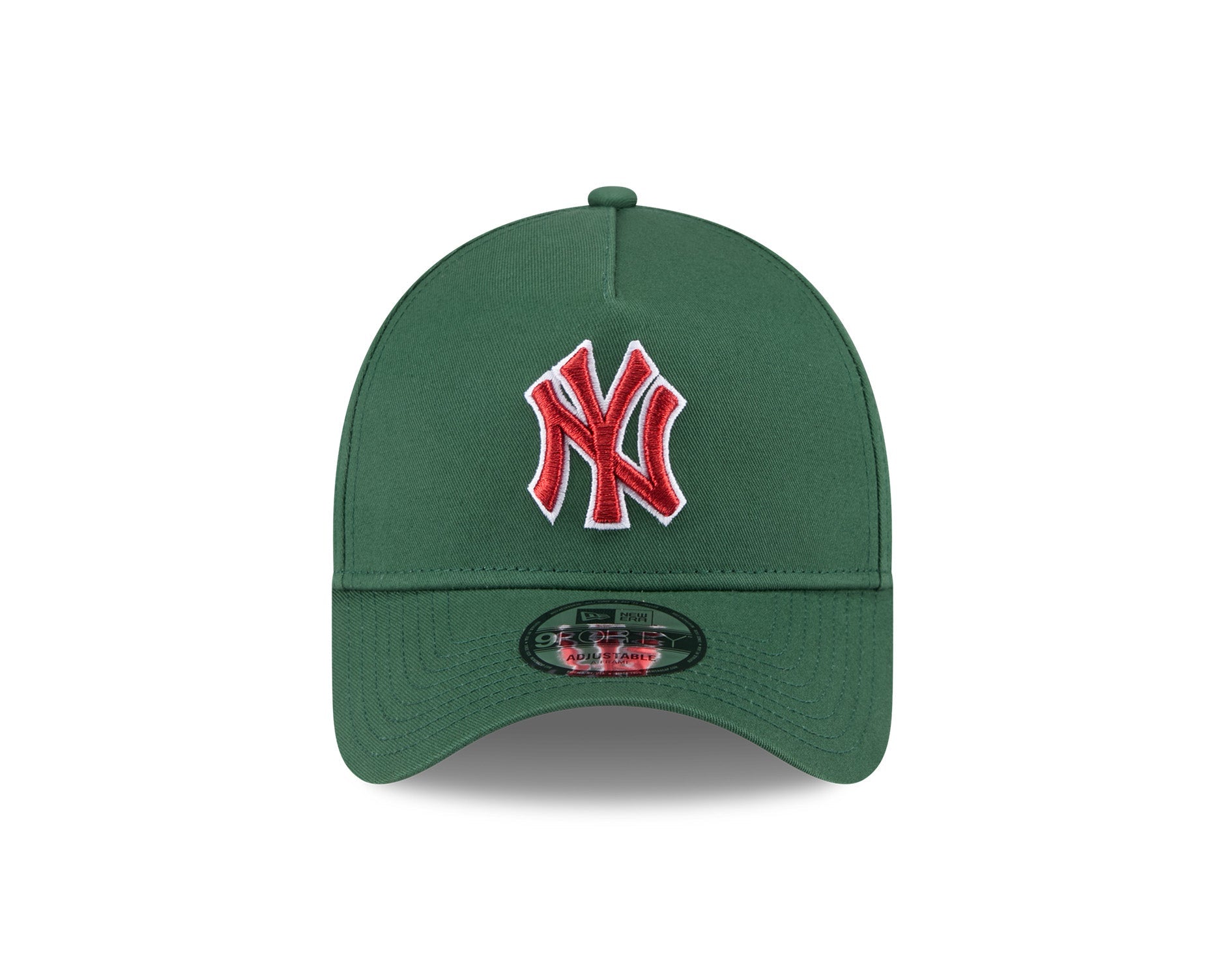 New Era 9Forty A-Frame MLB Cilantro Metallic New York Yankees