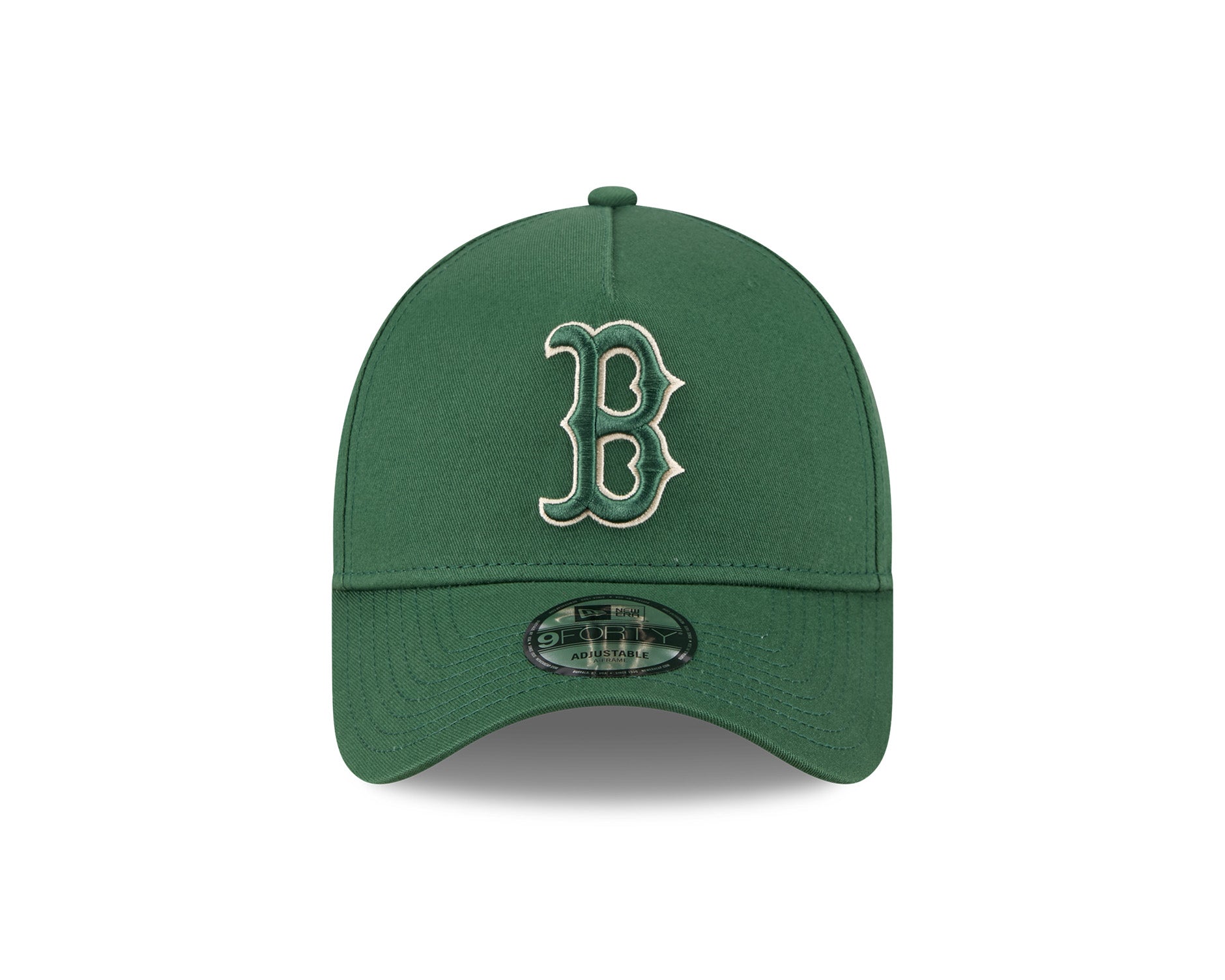 New Era 9Forty A-Frame MLB Cilantro Script Boston Red Sox