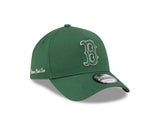 New Era 9Forty A-Frame MLB Cilantro Script Boston Red Sox