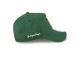 New Era 9Forty A-Frame MLB Cilantro Script Los Angeles Dodgers