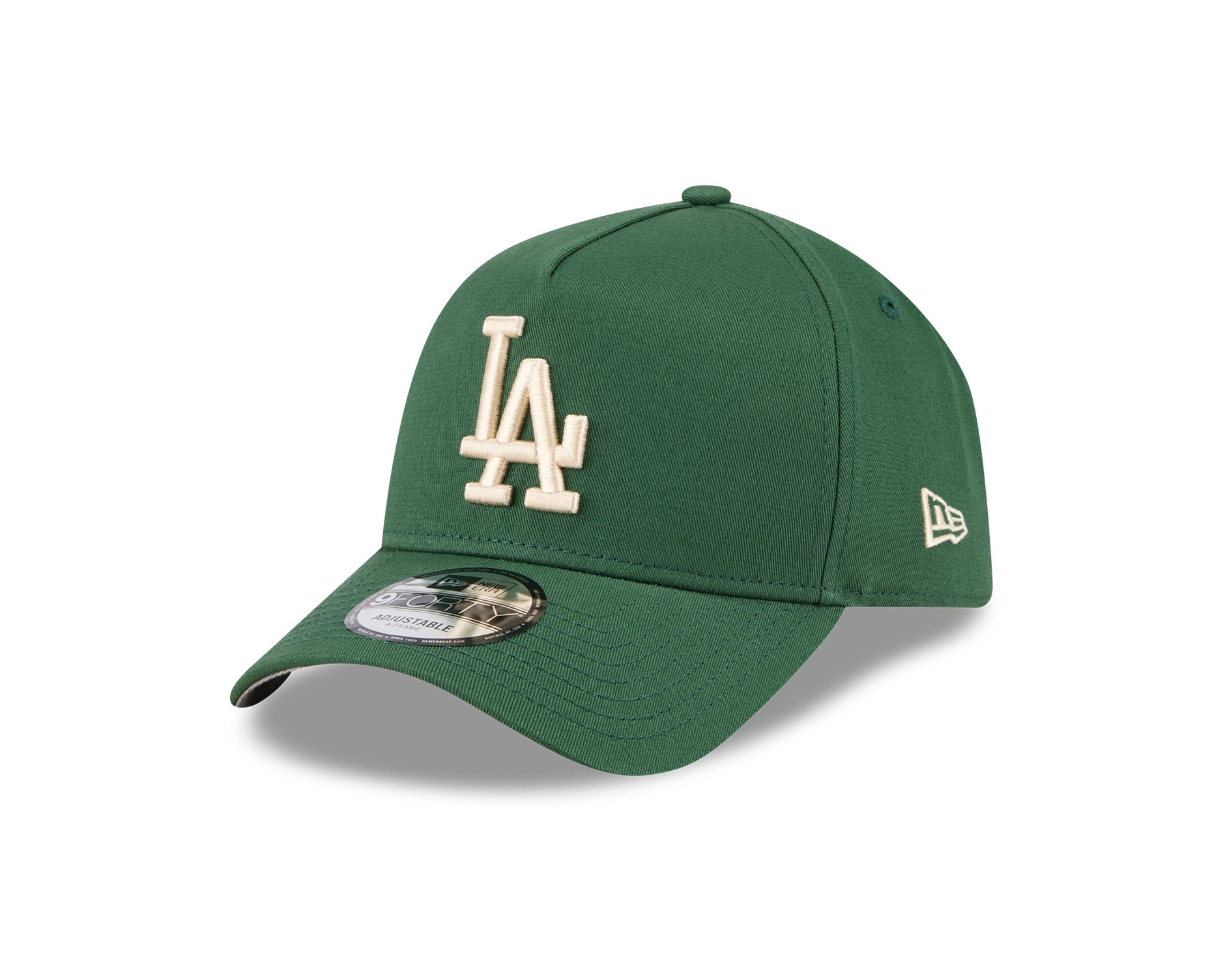 New Era 9Forty A-Frame MLB Cilantro Script Los Angeles Dodgers