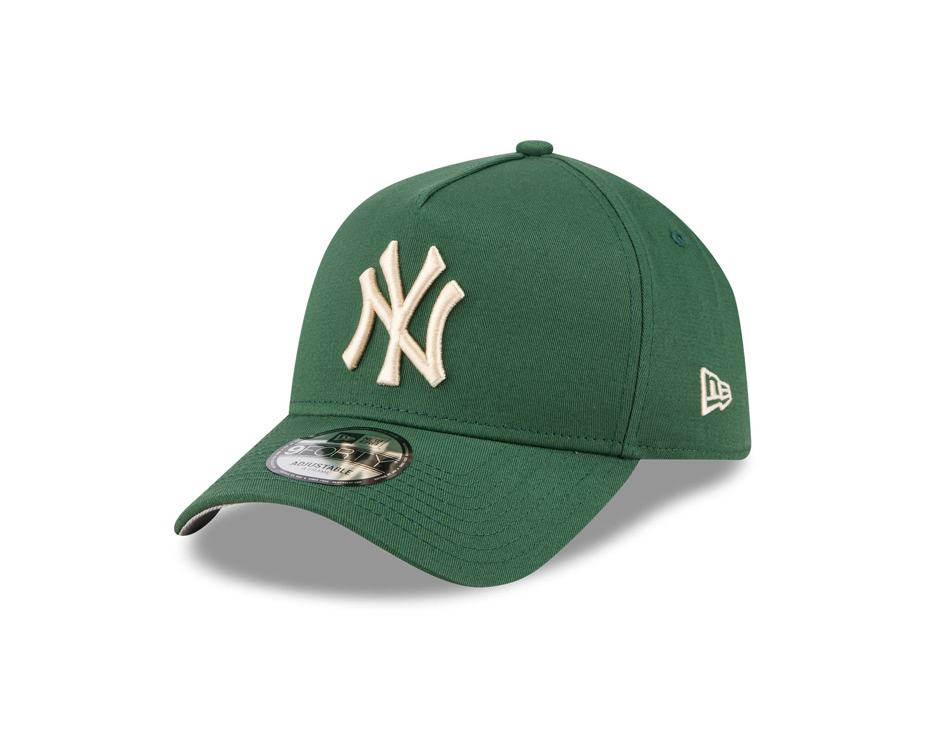 New Era 9Forty A-Frame MLB Cilantro Script New York Yankees