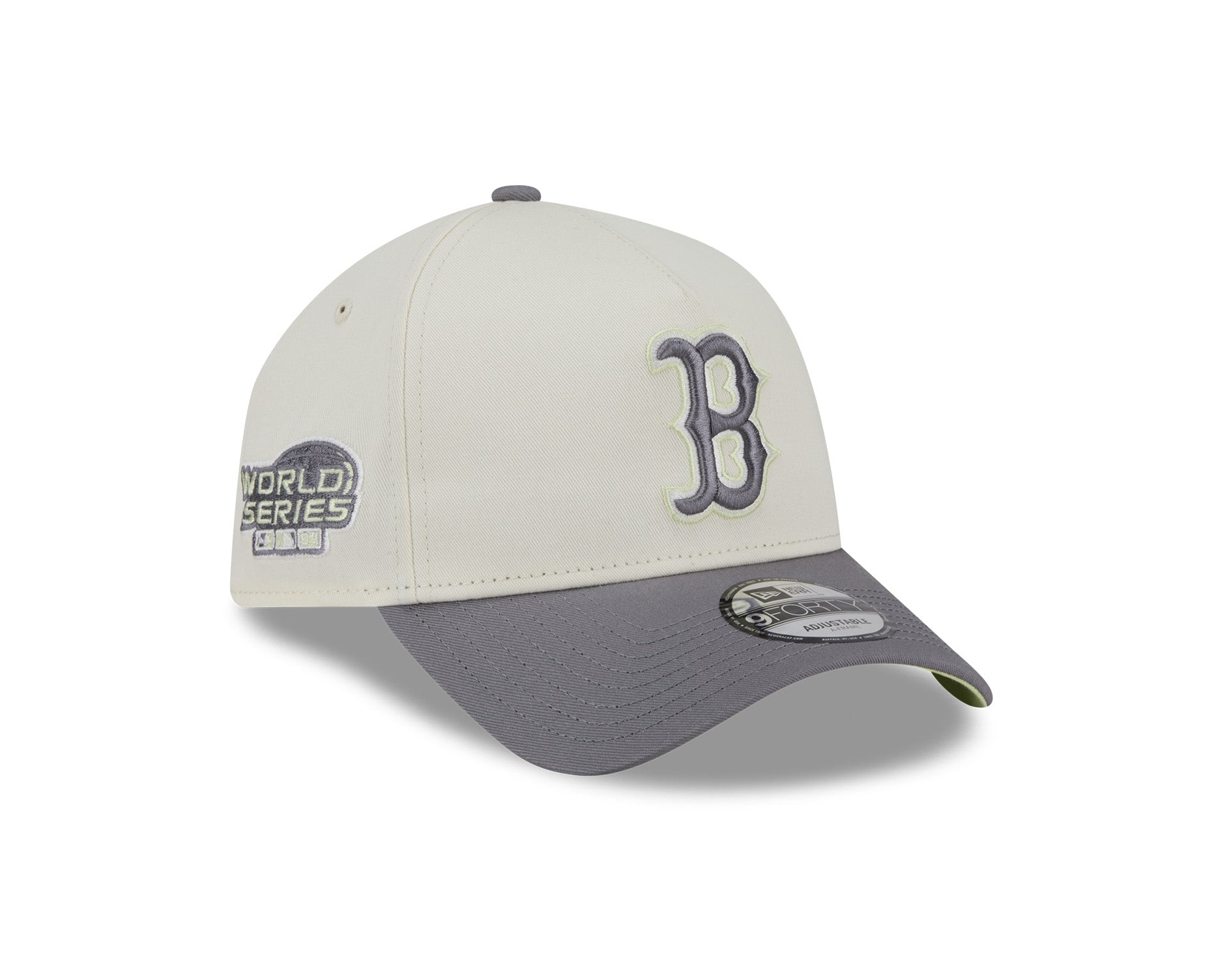 New Era 9Forty A-Frame MLB Cockatoo Boston Red Sox Chrome White/Steel Grey