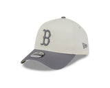 New Era 9Forty A-Frame MLB Cockatoo Boston Red Sox Chrome White/Steel Grey