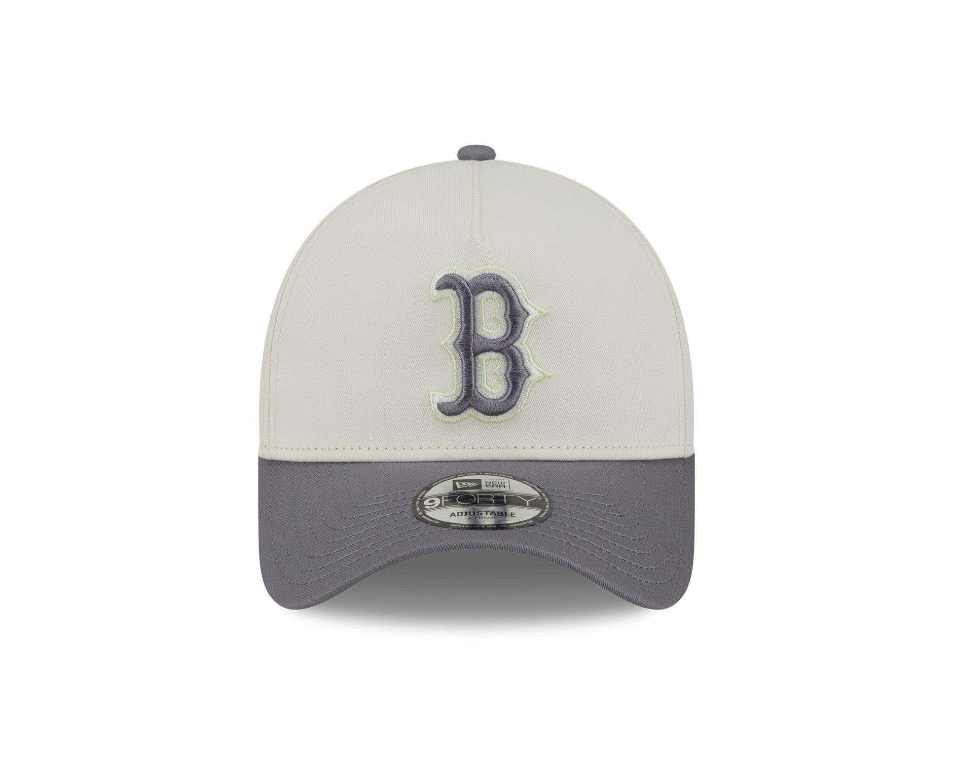 New Era 9Forty A-Frame MLB Cockatoo Boston Red Sox Chrome White/Steel Grey