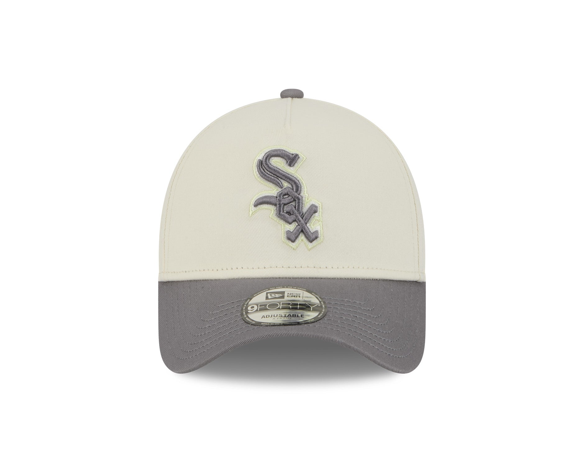 New Era 9Forty A-Frame MLB Cockatoo Chicago White Sox Chrome White/Steel Grey