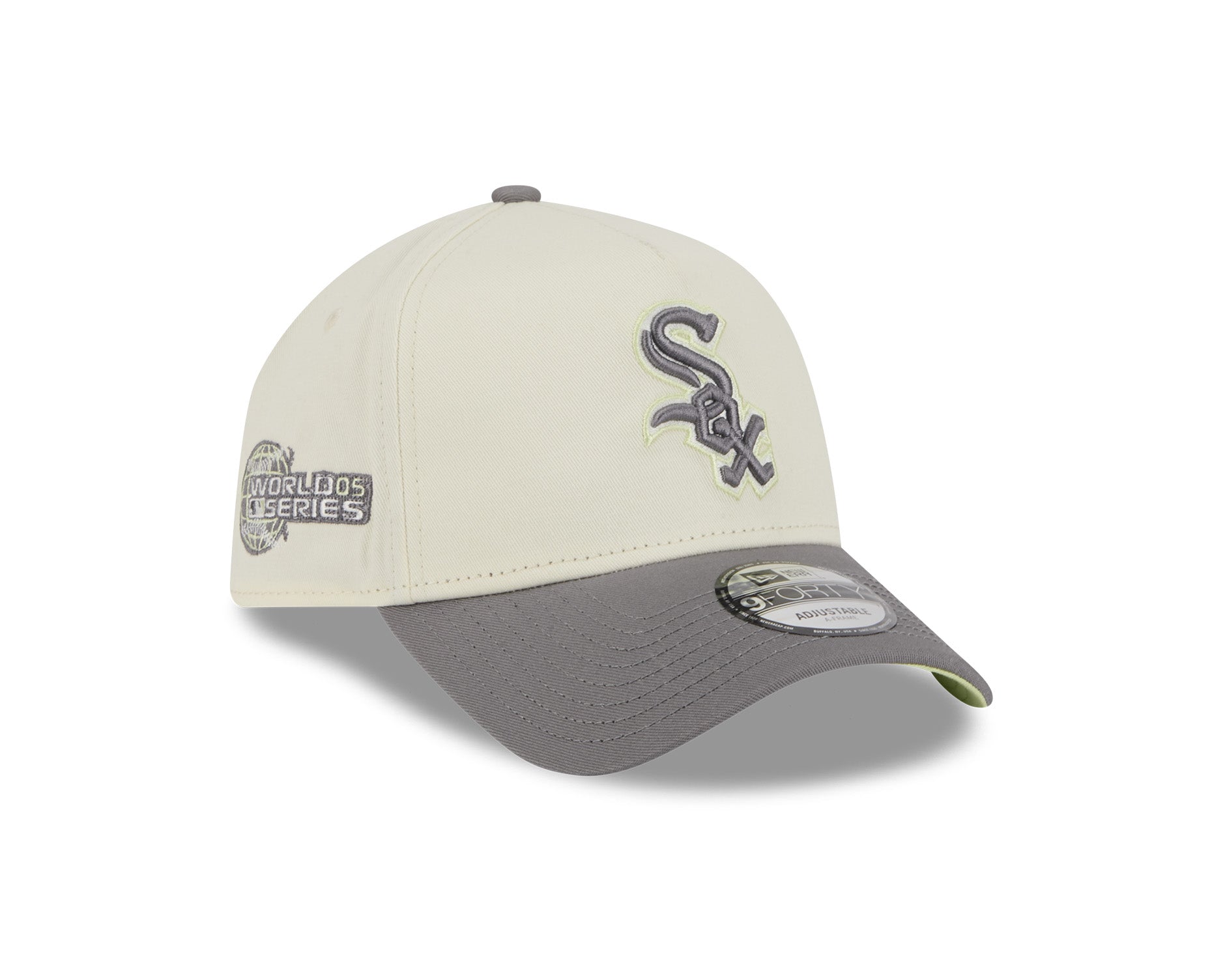 New Era 9Forty A-Frame MLB Cockatoo Chicago White Sox Chrome White/Steel Grey