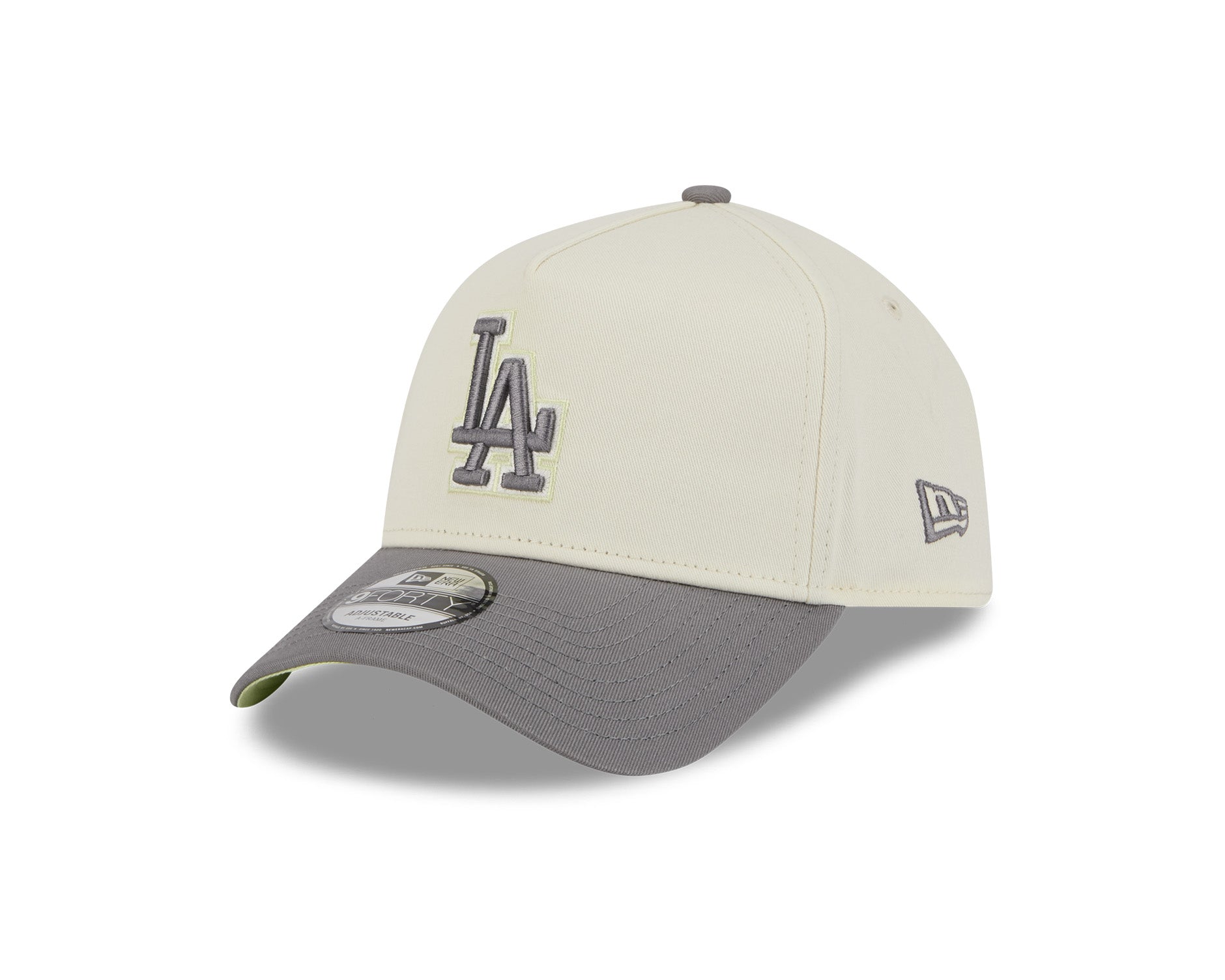 New Era 9Forty A-Frame MLB Cockatoo Los Angeles Dodgers Chrome White/Steel Grey