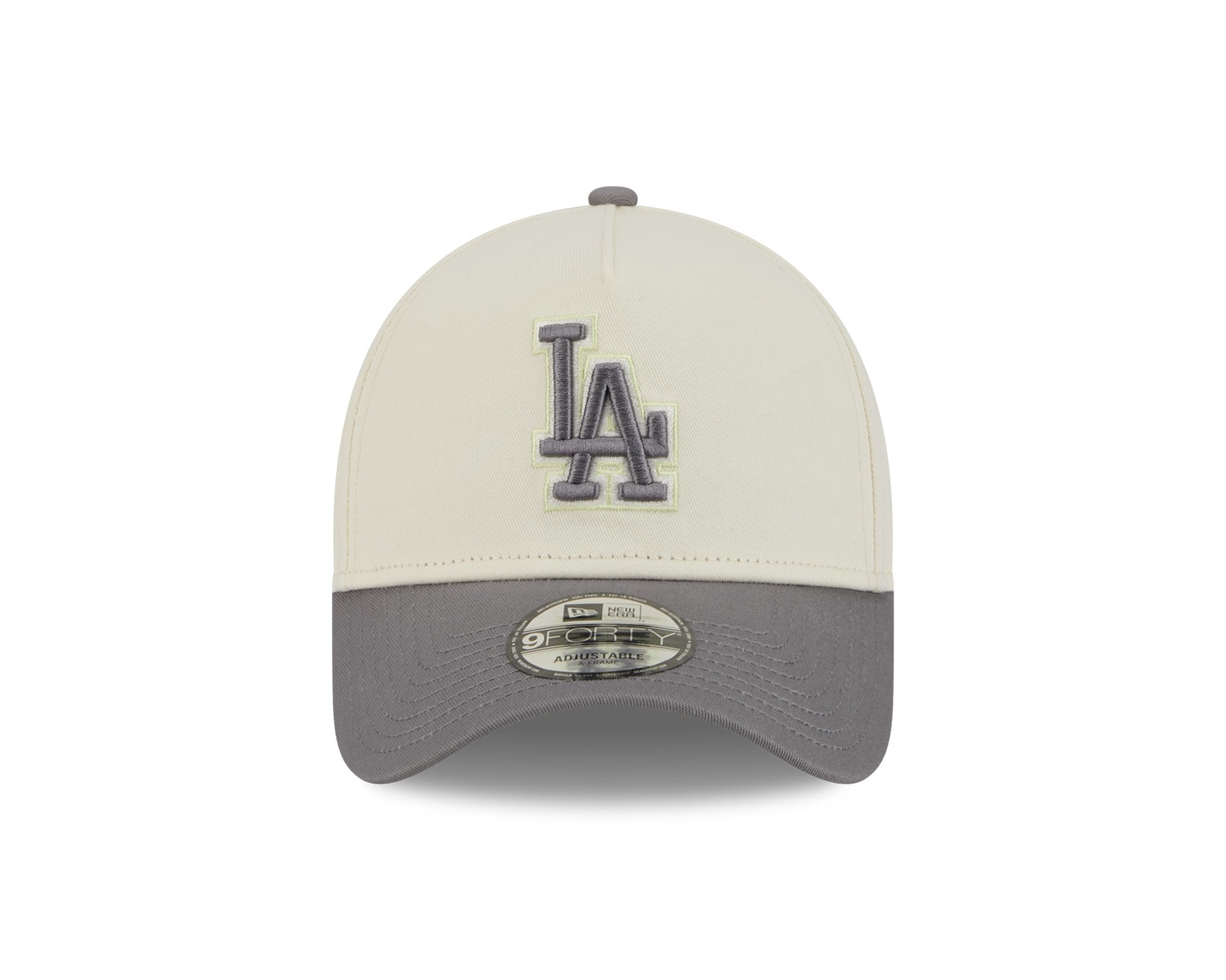 New Era 9Forty A-Frame MLB Cockatoo Los Angeles Dodgers Chrome White/Steel Grey