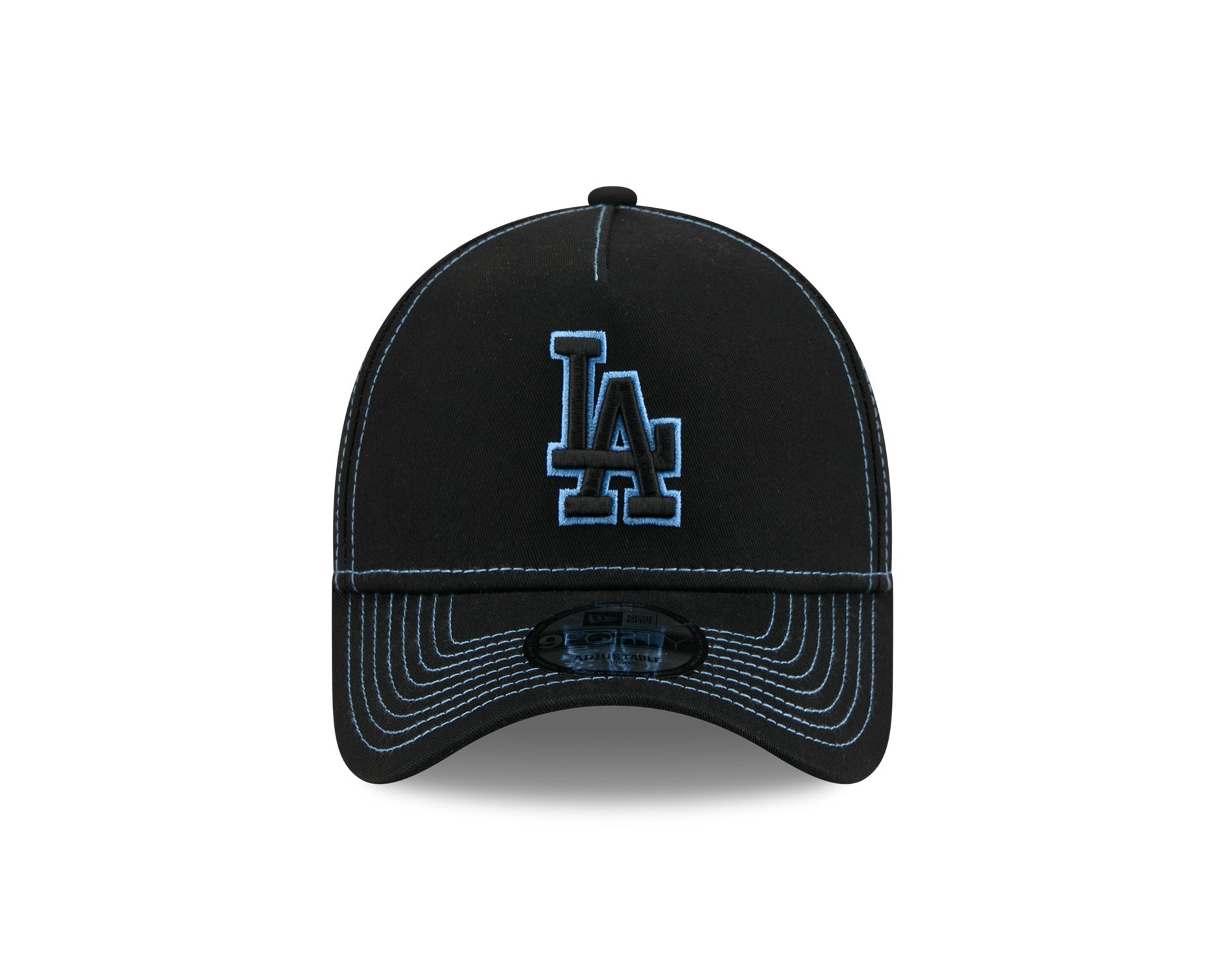New Era 9Forty A-Frame MLB Colour Contrast Los Angeles Dodgers Black/Blue