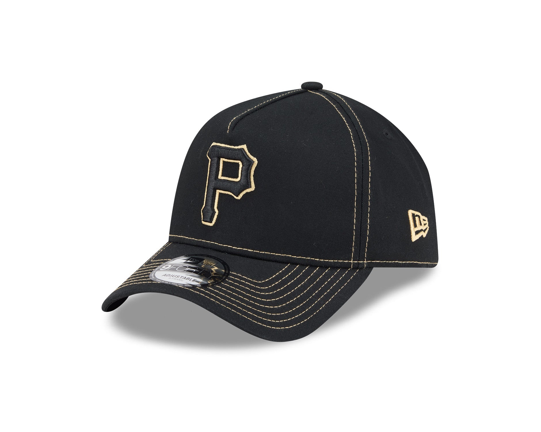 New Era 9Forty A-Frame MLB Colour Contrast Pittsburgh Pirates Black/Yellow