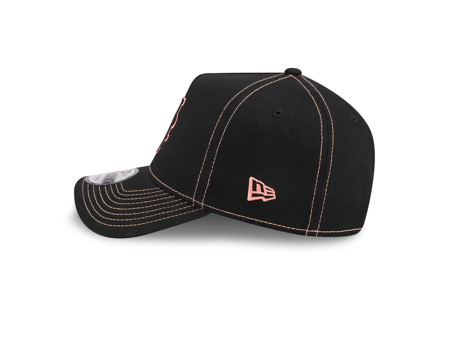 New Era 9Forty A-Frame MLB Colour Contrast New York Mets Black/Orange