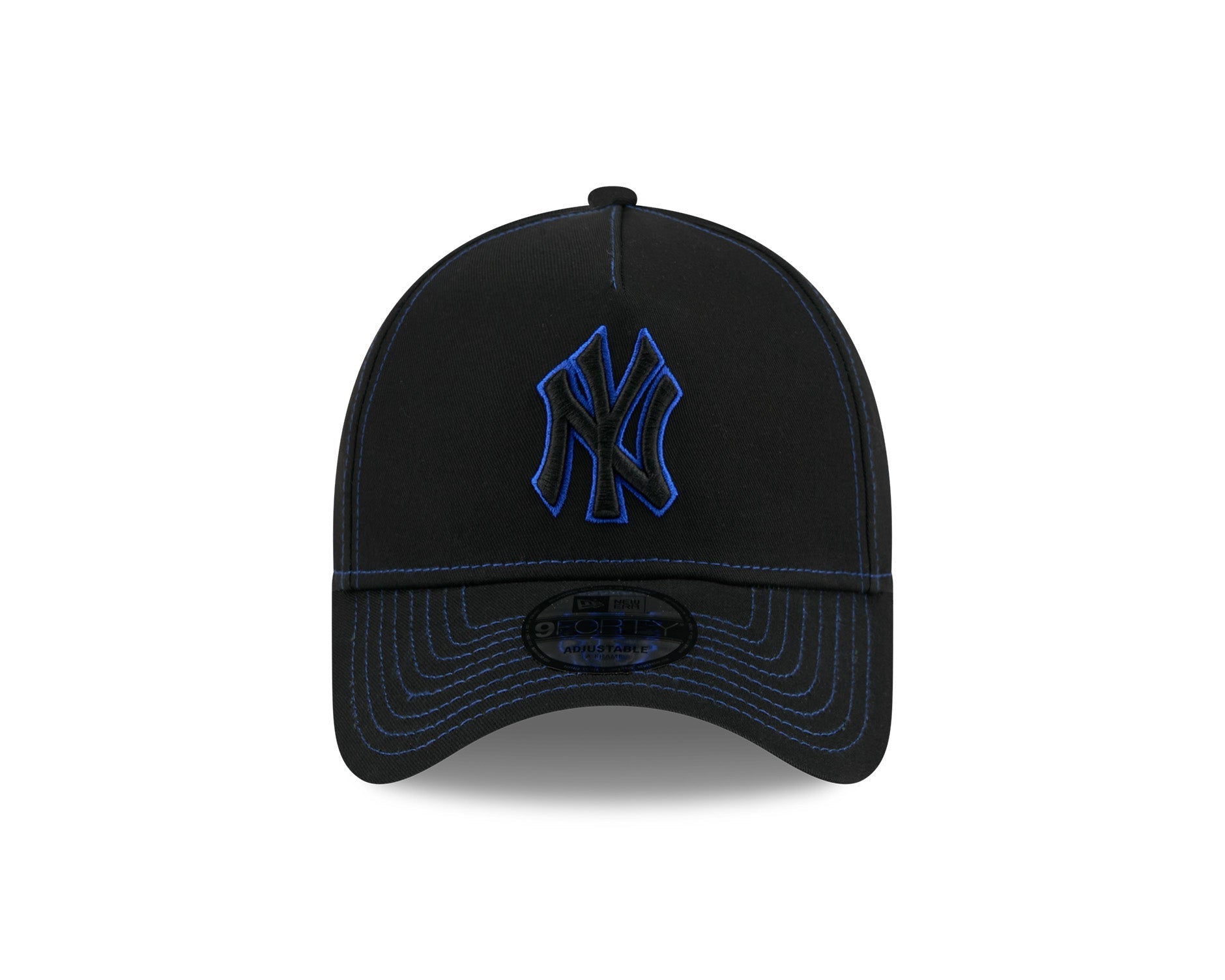 New Era 9Forty A-Frame MLB Colour Contrast New York Yankees Black/Blue