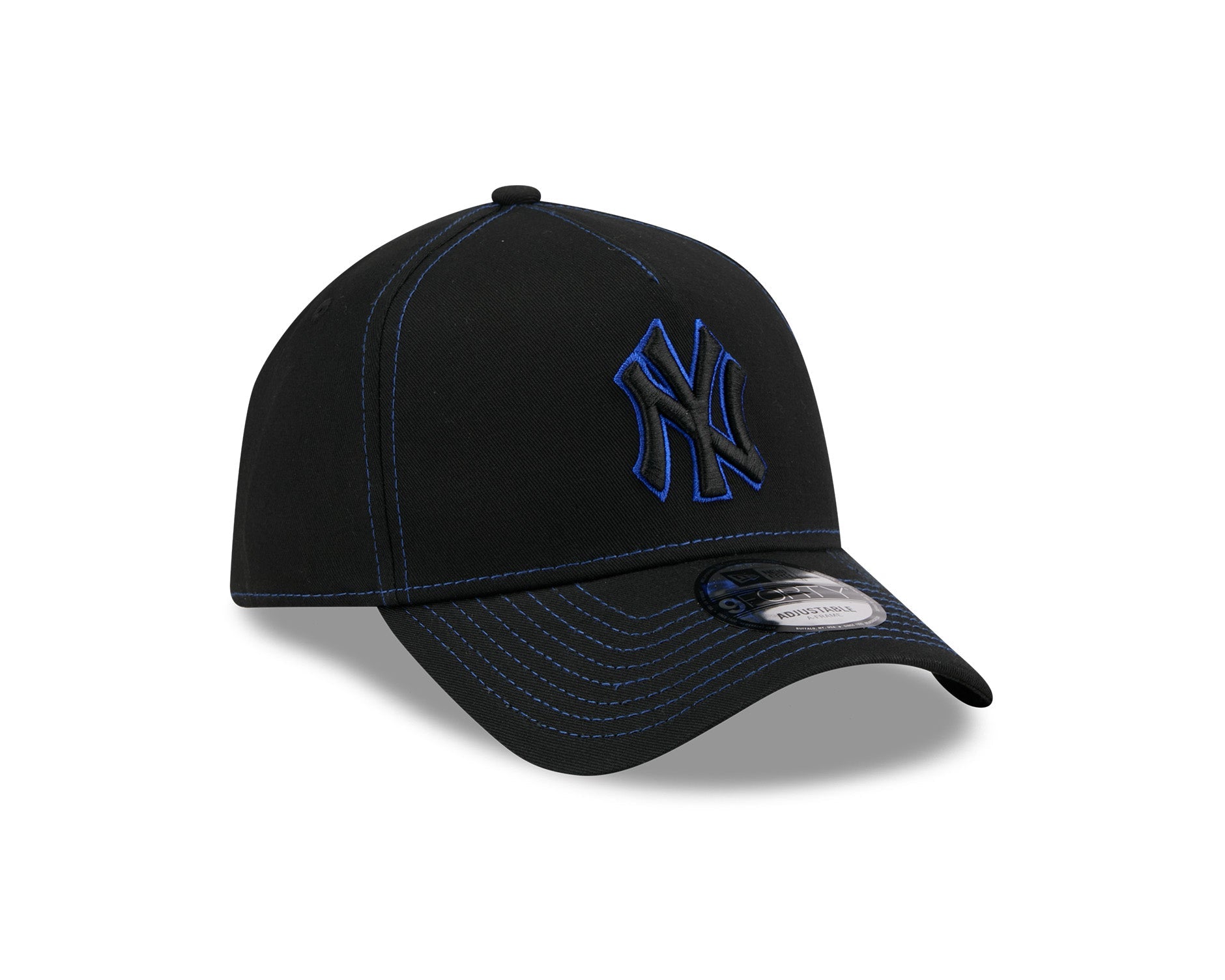 New Era 9Forty A-Frame MLB Colour Contrast New York Yankees Black/Blue