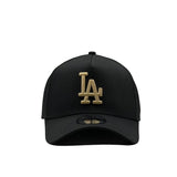 New Era 9Forty A-Frame MLB Core Los Angeles Dodgers Black/Wheat